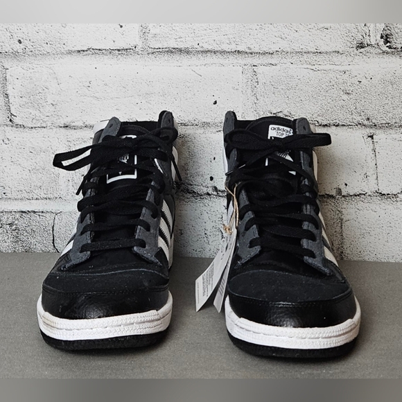 Adidas Originals Top Ten RB Black White High Top Sneakers 10.5 - Picture 3 of 12